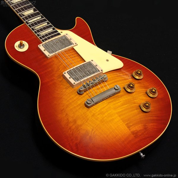 画像4: Gibson Custom Shop　1959 Les Paul Standard Reissue Ultra Light Aged [Sunrise Teaburst] (4)