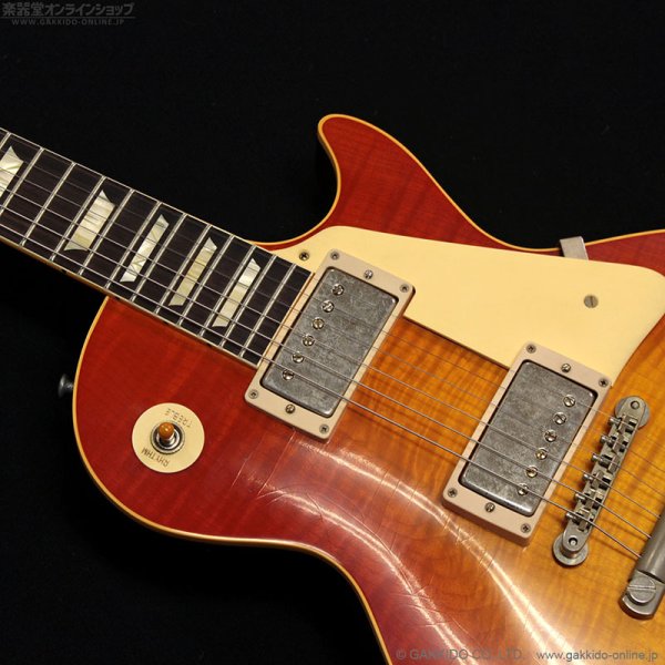 画像6: Gibson Custom Shop　1959 Les Paul Standard Reissue Ultra Light Aged [Sunrise Teaburst] (6)