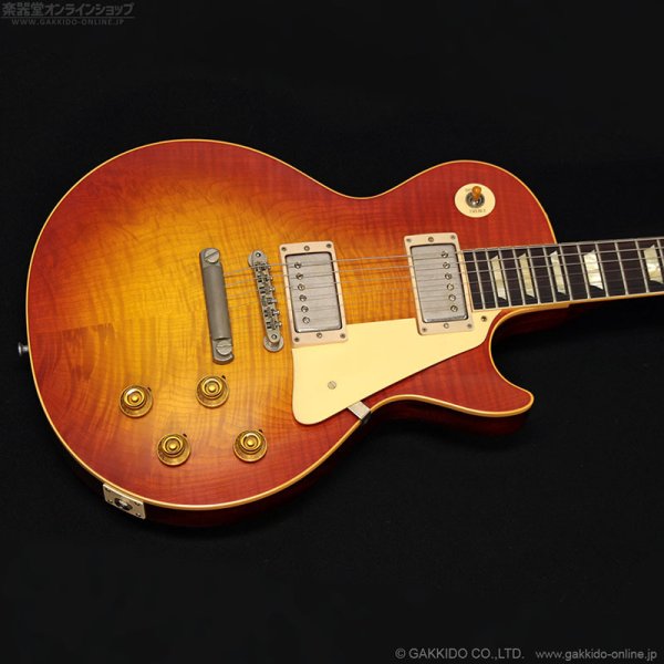 画像2: Gibson Custom Shop　1959 Les Paul Standard Reissue Ultra Light Aged [Sunrise Teaburst] (2)