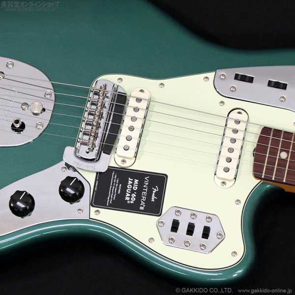 画像6: Fender　Vintera III Mid '60s Jaguar [Sherwood Green Metallic] (6)