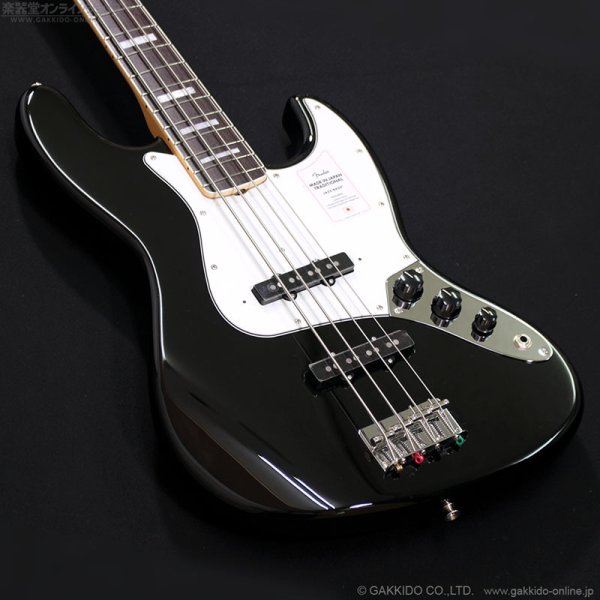画像4: Fender　Made in Japan Traditional Late '60s Jazz Bass [Black] (4)