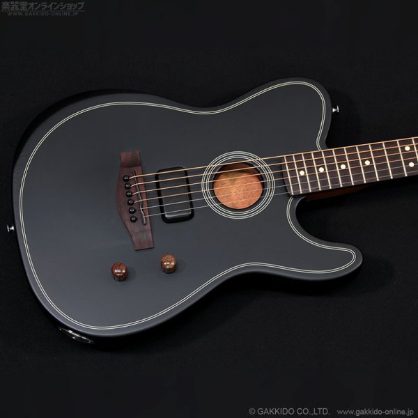画像2: Fender　 Acoustasonic Standard Telecaster [Black] [デジマート連動セール特価] (2)