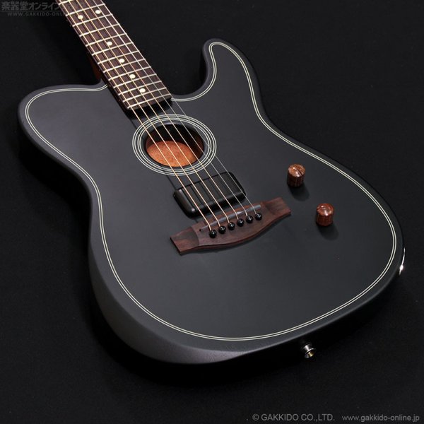 画像4: Fender　 Acoustasonic Standard Telecaster [Black] [デジマート連動セール特価] (4)