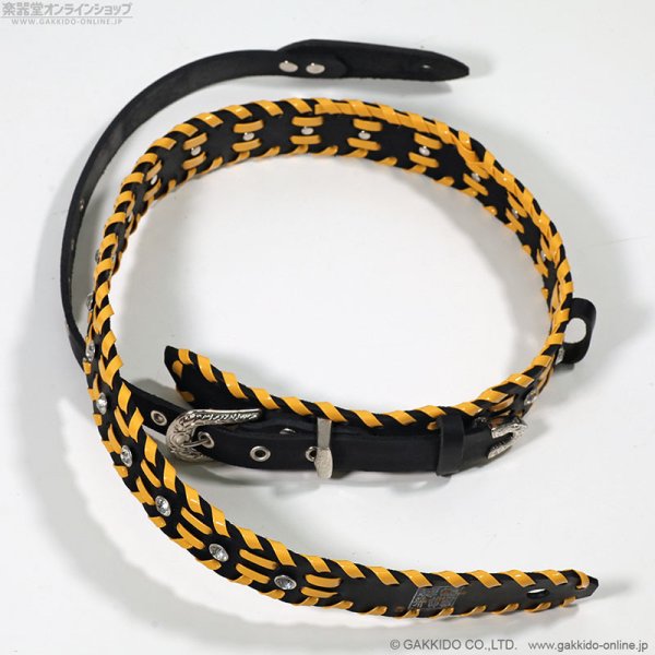 画像1: 肩紐屋 猫屋半兵衛 TORA ROPE ギターストラップ (1)