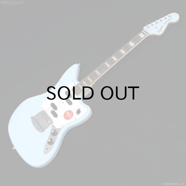 画像1: Squier　Paranormal Electric VI [Daphne Blue] (1)