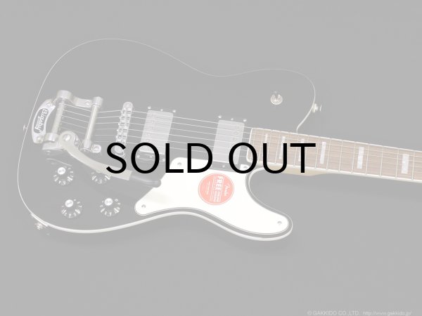 画像3: Squier　Paranormal Troublemaker Telecaster Deluxe Bigsby [Blk] (3)