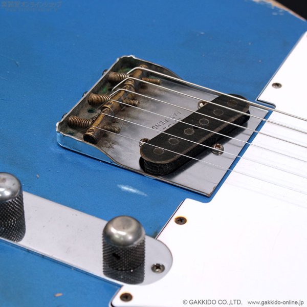 画像7: Fender Custom Shop　Master Built Apprentice Double Cut Tele Relic by Ron Jessurun [Lake Placid Blue] (7)