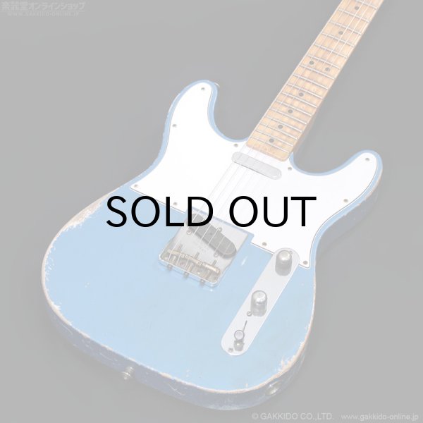 画像3: Fender Custom Shop　Master Built Apprentice Double Cut Tele Relic by Ron Jessurun [Lake Placid Blue] (3)