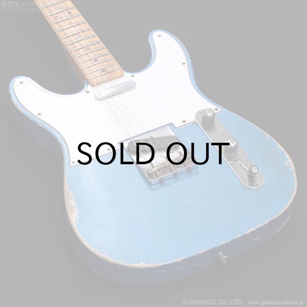 画像4: Fender Custom Shop　Master Built Apprentice Double Cut Tele Relic by Ron Jessurun [Lake Placid Blue] (4)