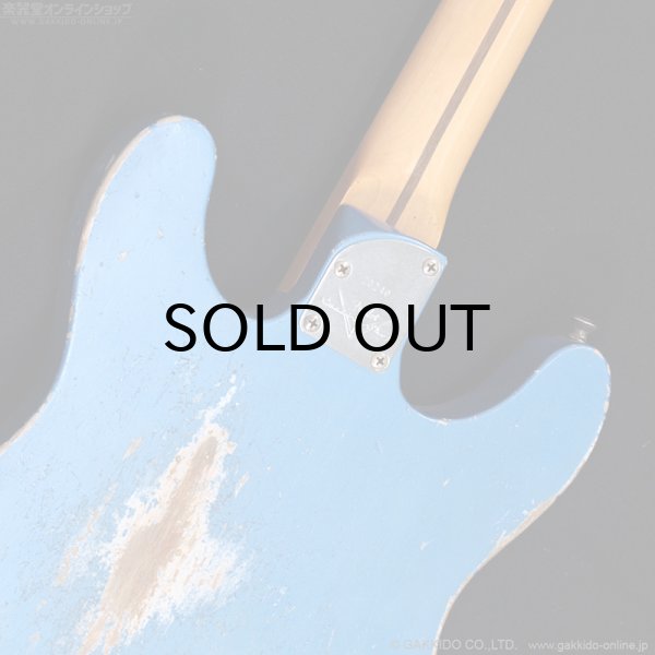 画像16: Fender Custom Shop　Master Built Apprentice Double Cut Tele Relic by Ron Jessurun [Lake Placid Blue] (16)