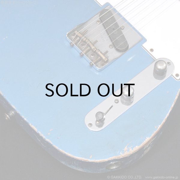画像5: Fender Custom Shop　Master Built Apprentice Double Cut Tele Relic by Ron Jessurun [Lake Placid Blue] (5)