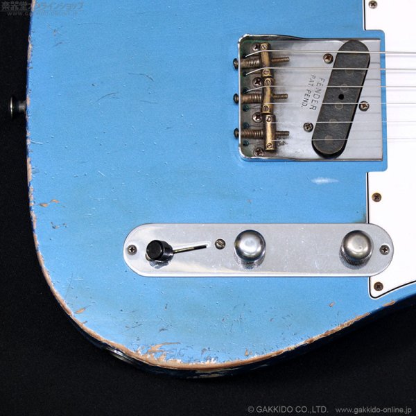 画像6: Fender Custom Shop　Master Built Apprentice Double Cut Tele Relic by Ron Jessurun [Lake Placid Blue] (6)