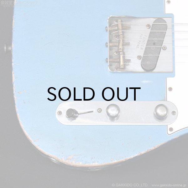 画像6: Fender Custom Shop　Master Built Apprentice Double Cut Tele Relic by Ron Jessurun [Lake Placid Blue] (6)