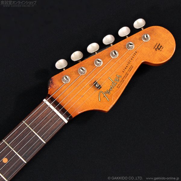 画像11: Fender Custom Shop　Master Built Apprentice 1963 Stratocaster Relic by George Ruiz [Burgundy Mist Metallic] (11)