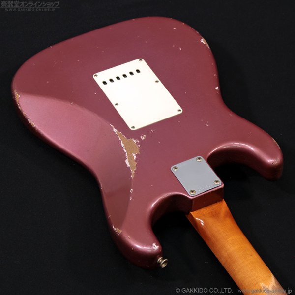 画像17: Fender Custom Shop　Master Built Apprentice 1963 Stratocaster Relic by George Ruiz [Burgundy Mist Metallic] (17)