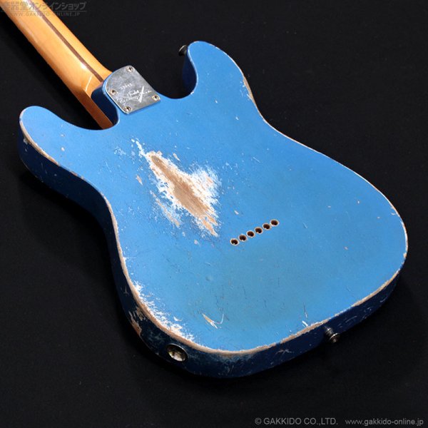 画像19: Fender Custom Shop　Master Built Apprentice Double Cut Tele Relic by Ron Jessurun [Lake Placid Blue] (19)