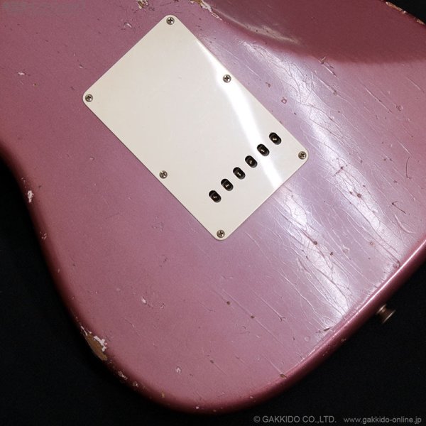 画像13: Fender Custom Shop　Master Built Apprentice 1963 Stratocaster Relic by George Ruiz [Burgundy Mist Metallic] (13)
