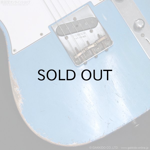 画像9: Fender Custom Shop　Master Built Apprentice Double Cut Tele Relic by Ron Jessurun [Lake Placid Blue] (9)