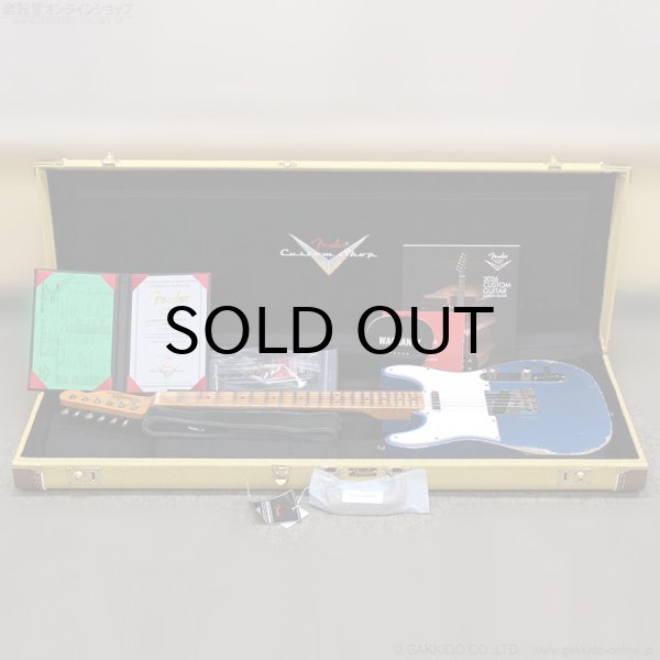 画像24: Fender Custom Shop　Master Built Apprentice Double Cut Tele Relic by Ron Jessurun [Lake Placid Blue] (24)