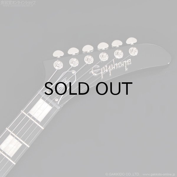 画像10: Epiphone　Lzzy Hale Explorer Custom [Black Diamond Holographic Sparkle] (10)