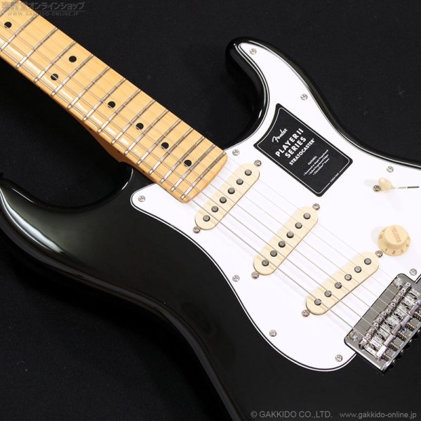 画像4: Fender　Player II Stratocaster MN BLK [Black] (4)