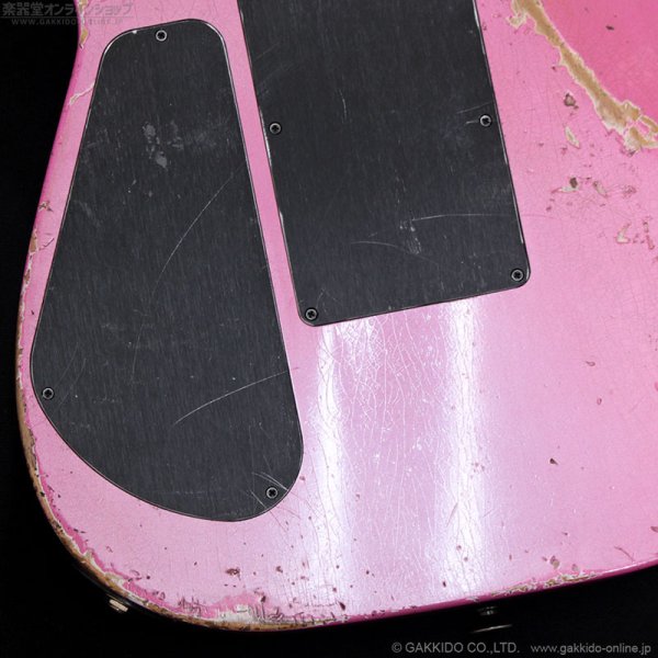 画像14: Jackson Custom Shop　Soloist HSS FR [Nitro-Relic Tour Finish] [Platinum Pink] (14)