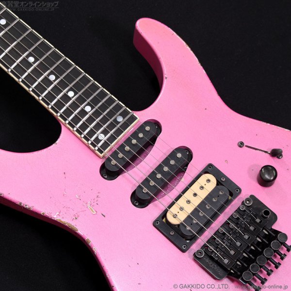 画像7: Jackson Custom Shop　Soloist HSS FR [Nitro-Relic Tour Finish] [Platinum Pink] (7)