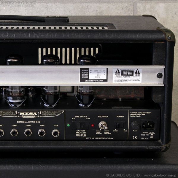 画像8: Mesa/Boogie　2003 Dual Rectifier Solo Head ギターアンプ ヘッド [中古品] (8)