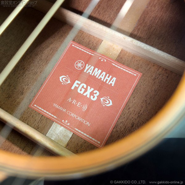 画像17: YAMAHA　2019 FGX3 [中古品] (17)