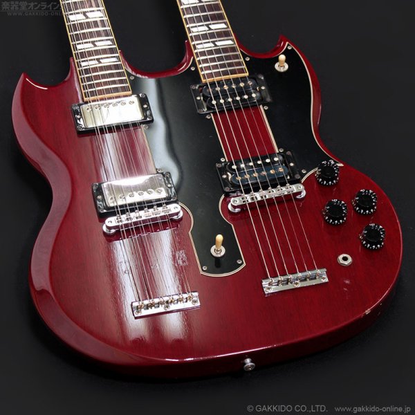 画像5: Gibson　1989 EDS-1275 Doubleneck Custom [Heritage Cherry] [中古品] (5)