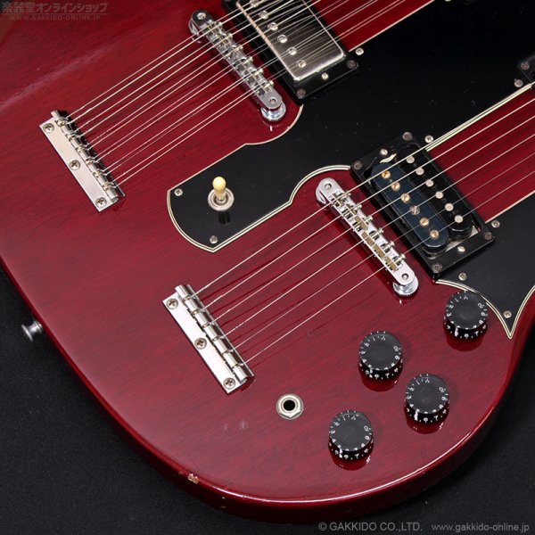 画像7: Gibson　1989 EDS-1275 Doubleneck Custom [Heritage Cherry] [中古品] (7)