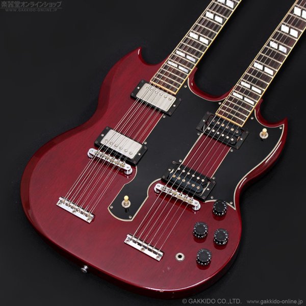 画像4: Gibson　1989 EDS-1275 Doubleneck Custom [Heritage Cherry] [中古品] (4)