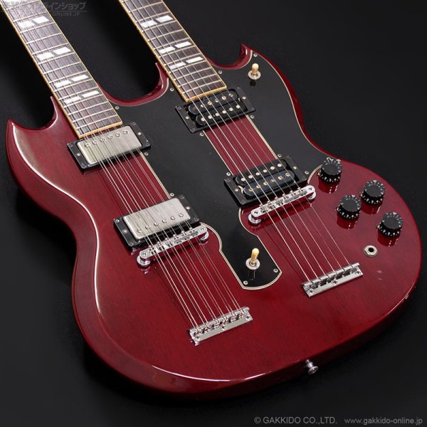 画像6: Gibson　1989 EDS-1275 Doubleneck Custom [Heritage Cherry] [中古品] (6)
