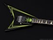 画像4: Edwards　E-ALEXI Greeny [Black with Lime Green Pinstripe & Skull] (4)