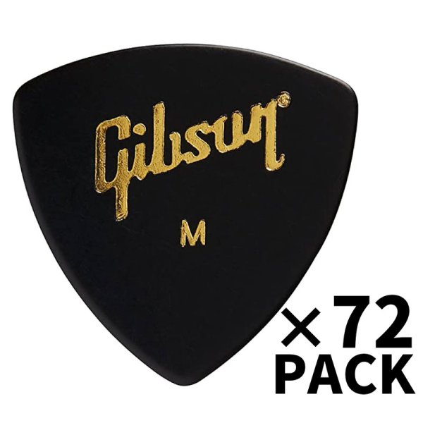 画像1: Gibson　APRGG-73M ギターピック ウェッジ M ミディアム 72枚セット (1)