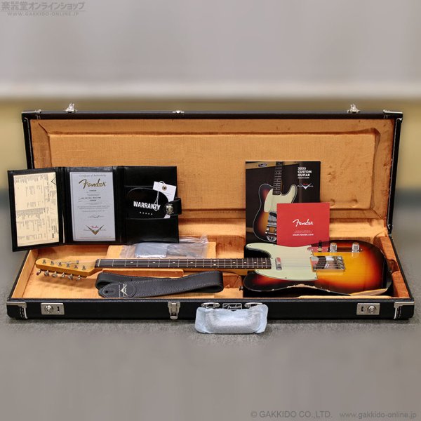 画像23: Fender Custom Shop　LR25 1963 Telecaster Relic [3-Color Sunburst] (23)