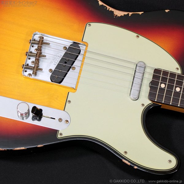 画像9: Fender Custom Shop　LR25 1963 Telecaster Relic [3-Color Sunburst] (9)