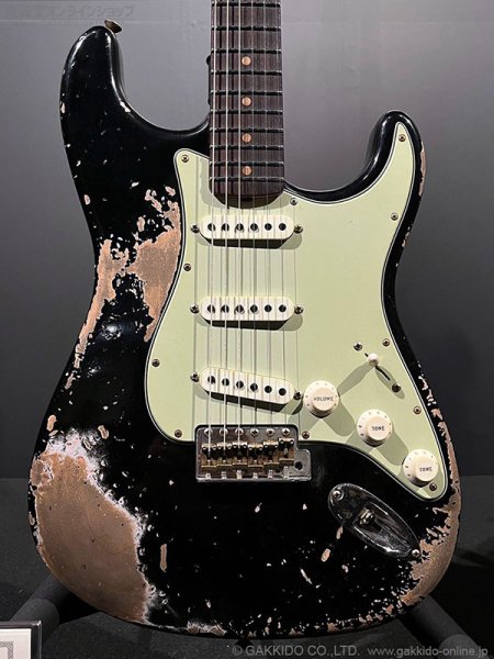 画像3: Fender Custom Shop　Limited Edition 1962/1963 Stratocaster Super Heavy Relic [Black] (3)