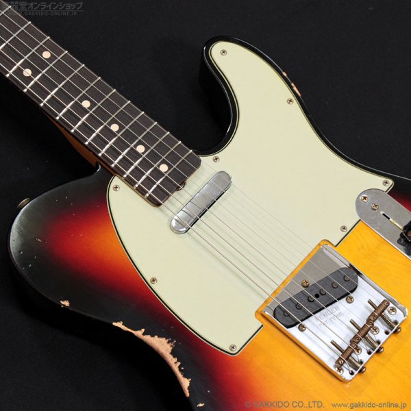 画像8: Fender Custom Shop　LR25 1963 Telecaster Relic [3-Color Sunburst] (8)