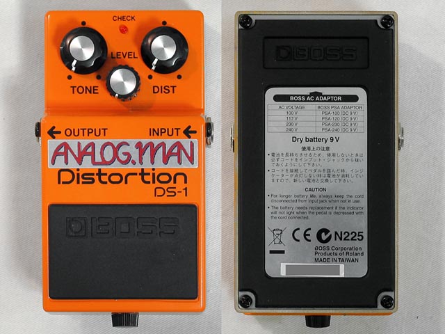 ANALOG.MAN　BOSS DS-1 Mod Pro