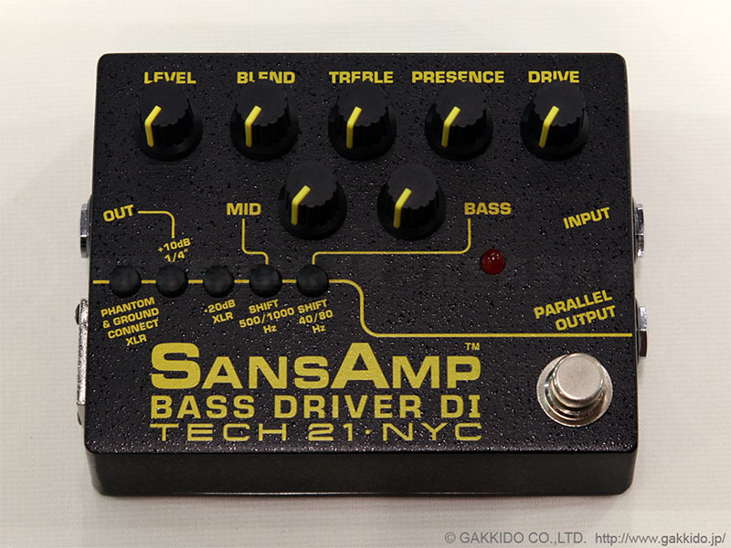 SANSAMP BASS DRIVER DI TECH21