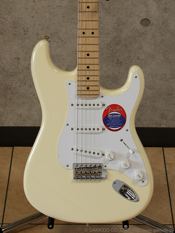 Fender Eric Clapton Stratocaster [Olympic White] - 楽器堂