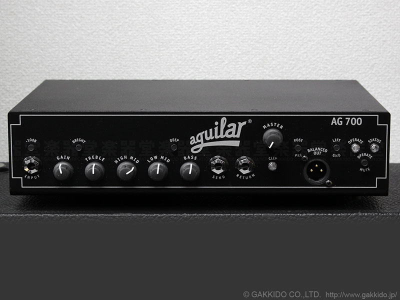 Aguilar AG700 ベースアンプ ヘッド - 楽器堂オンラインショップ