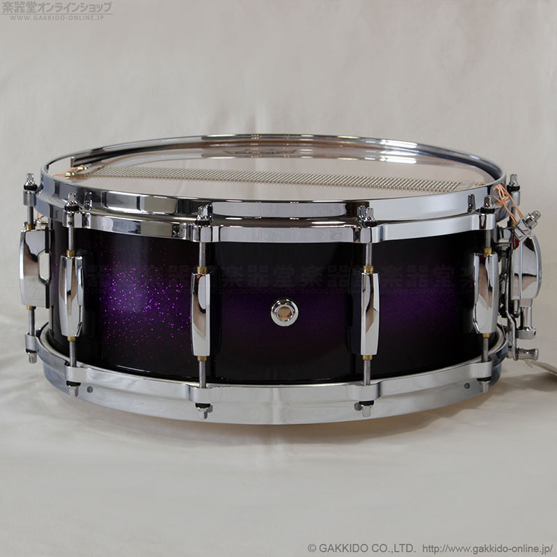 Pearl MasterCast Hoopゴールド14”8Hスネアサイド美品