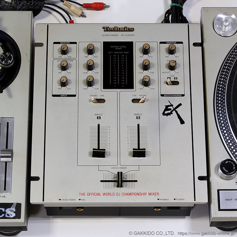 Technics SL-1200MK5 ターンテーブル×2台 ＆ SH-EX1200 DJミキサー