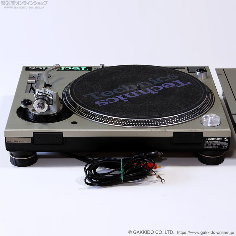 Technics SL-1200MK5 ターンテーブル×2台 ＆ SH-EX1200 DJミキサー ...