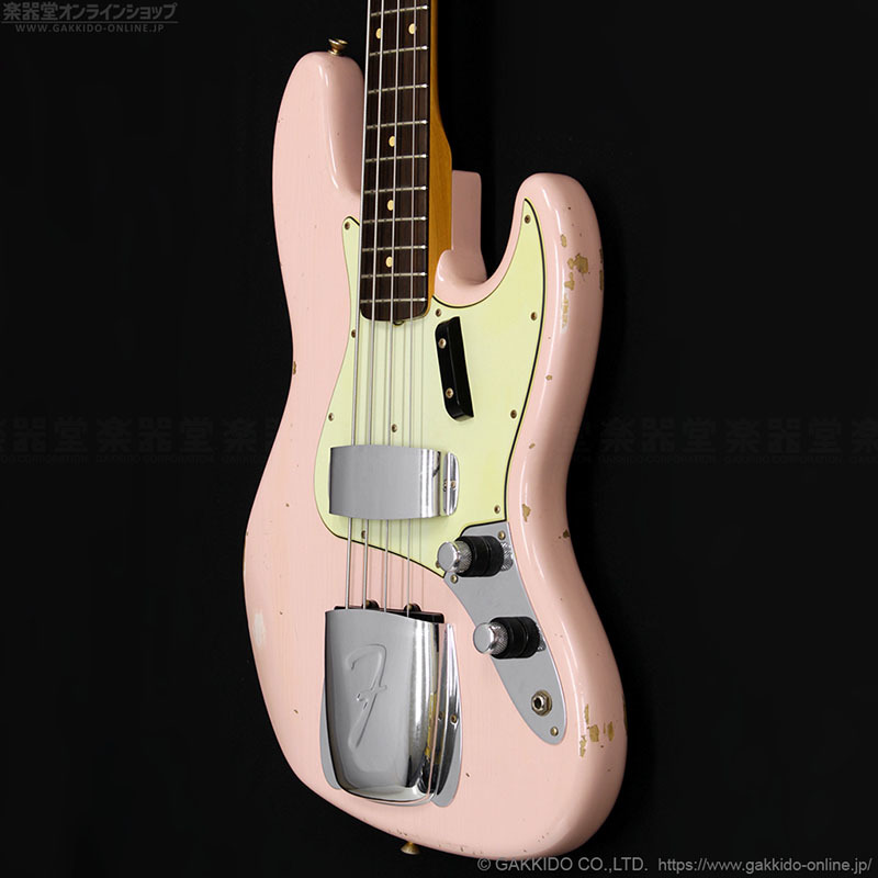 Fender Custom Shop 1960 Jazz Bass Relic Shell Pink 楽器堂オンラインショップ