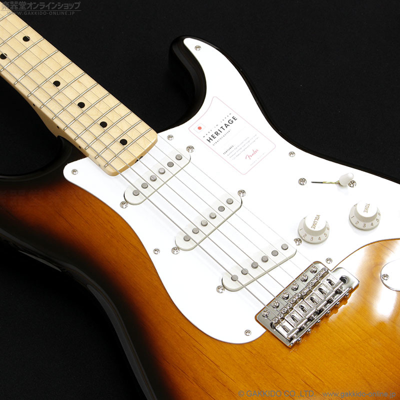 Fender Made in Japan Heritage '50s Stratocaster [2-Color Sunburst