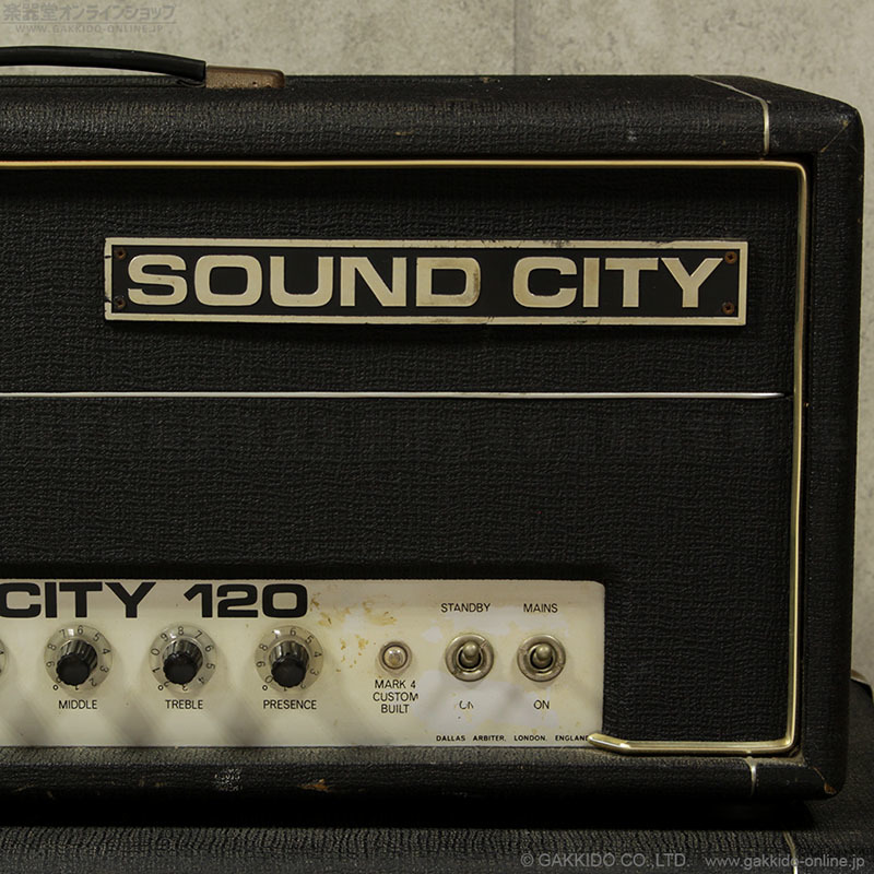 Sound City　1974 B120 Mk4 ベースアンプ ヘッド #11XX [中古品]