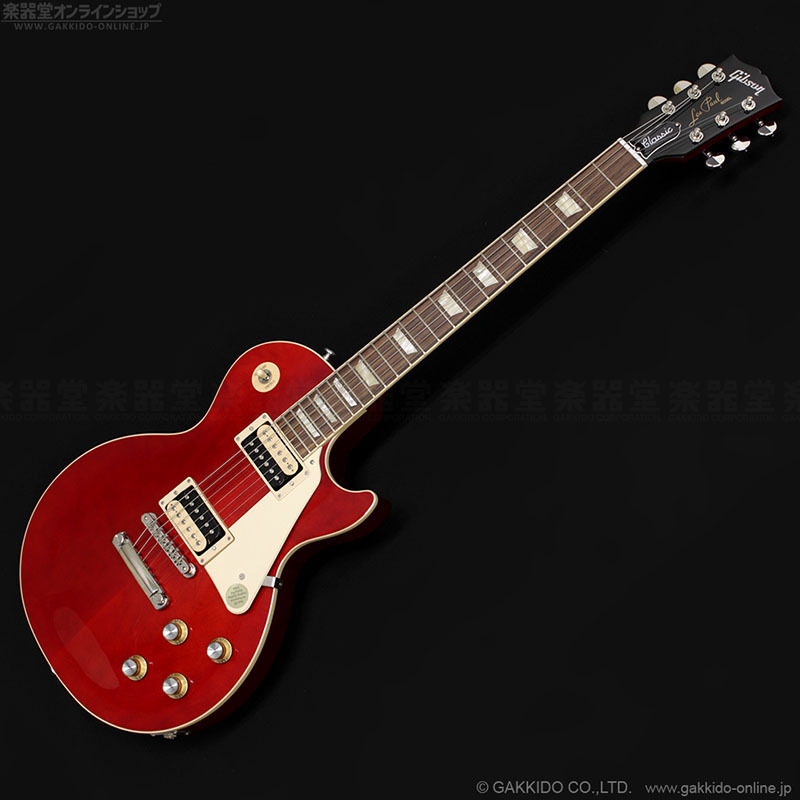 Gibson Les Paul Classic Translucent Cherry 楽器堂オンラインショップ Gibson Les Paul Classic Translucent Cherry 楽器堂オンラインショップ